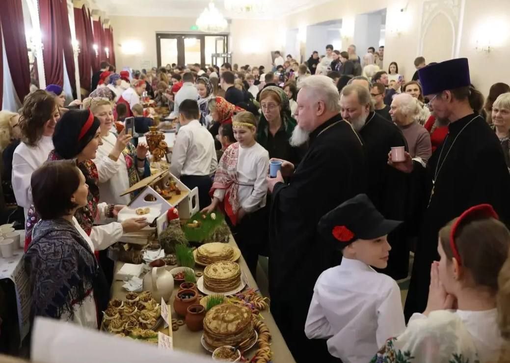 Заняли 3 место в епархиальном конкурсе кулинарного искусства, приуроченного к празднованию Масленицы