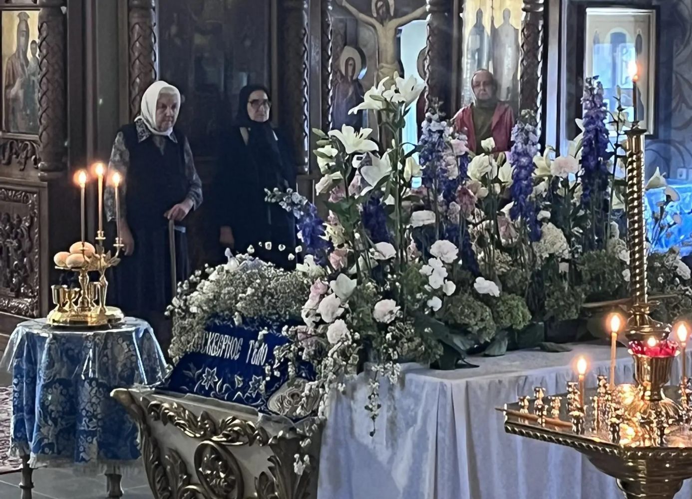 Чин Погребения Божией Матери. Богородичная Пасха